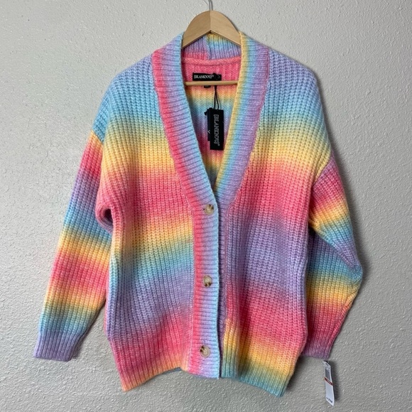 Blank NYC rainbow sweater - Picture 1 of 11